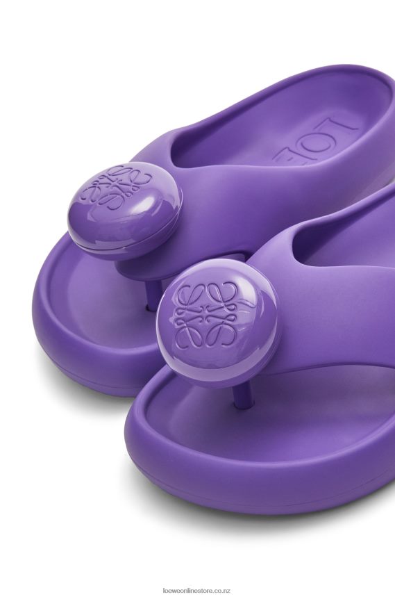 Loewe Women Foam Slide Purple LH60R718