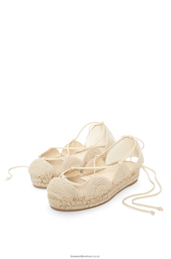 Loewe Women Solar espadrille in jute Natural LH60R696