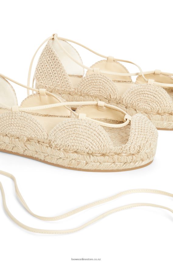 Loewe Women Solar espadrille in jute Natural LH60R696
