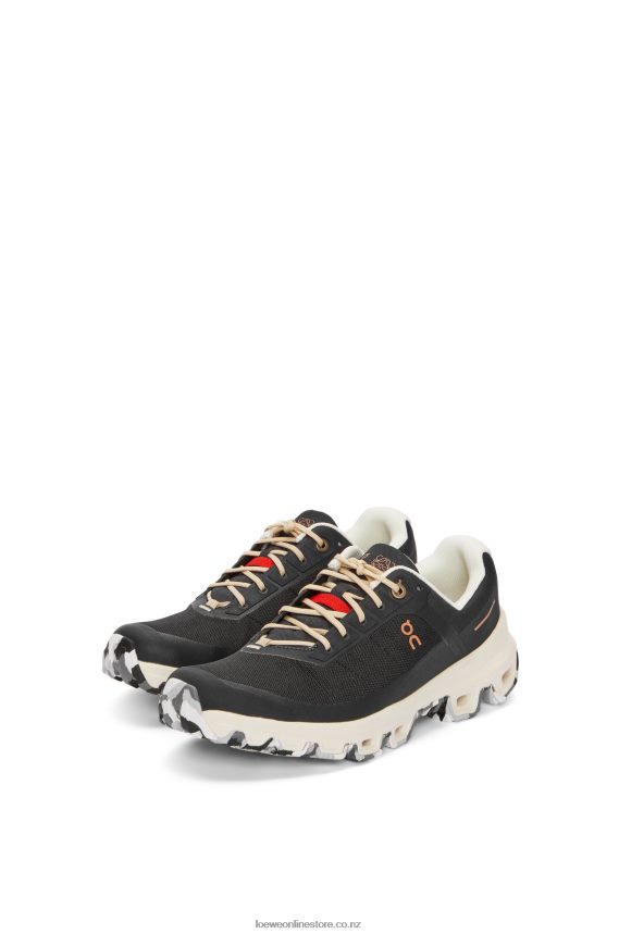 Loewe Women Cloudventure running shoe in nylon Black LH60R636