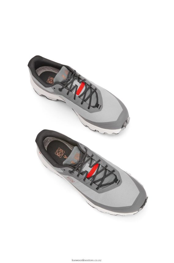 Loewe Women Cloudventure running shoe in nylon Grey LH60R637