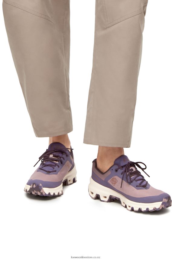 Loewe Women Cloudventure running shoe in nylon Lilac LH60R633