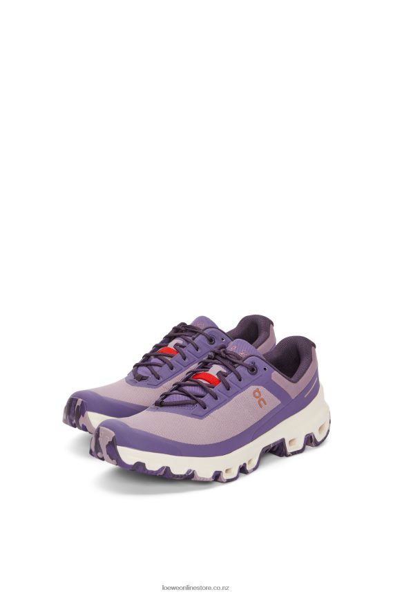 Loewe Women Cloudventure running shoe in nylon Lilac LH60R633