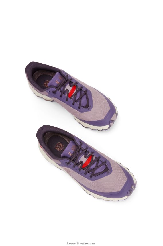 Loewe Women Cloudventure running shoe in nylon Lilac LH60R633