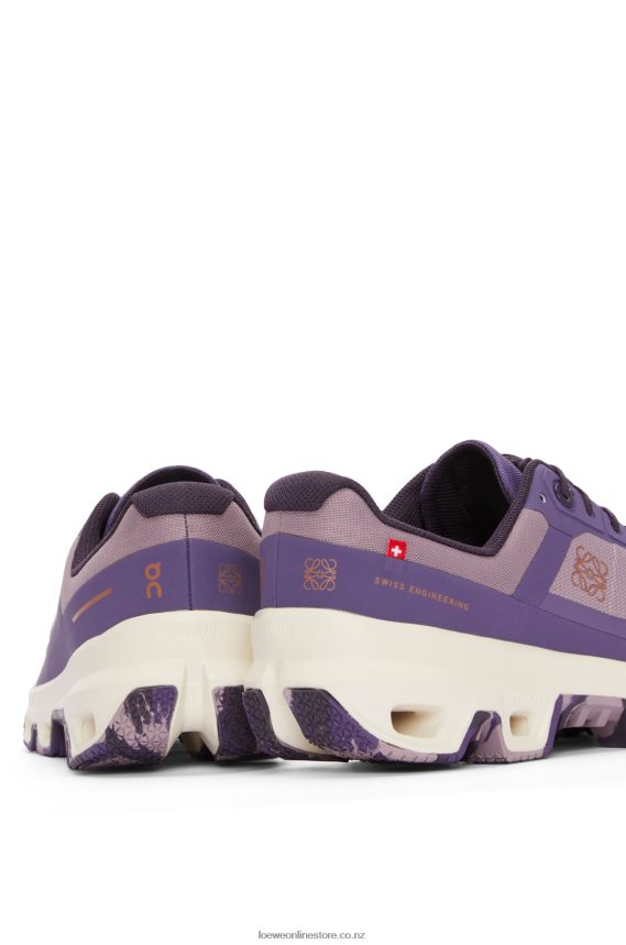 Loewe Women Cloudventure running shoe in nylon Lilac LH60R633