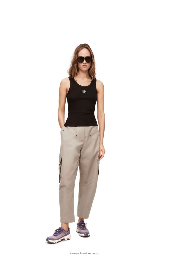 Loewe Women Cloudventure running shoe in nylon Lilac LH60R633