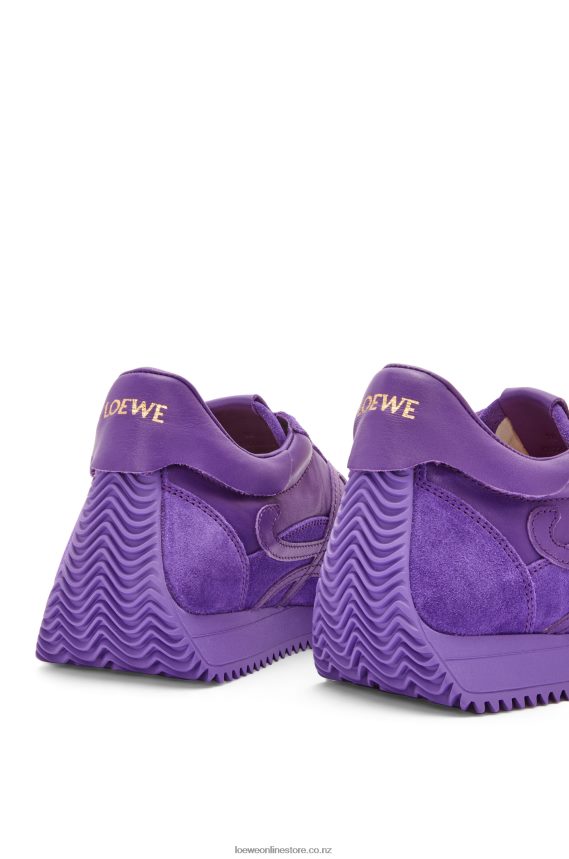 Loewe Women Flow runner in calfskin Bouganville LH60R651